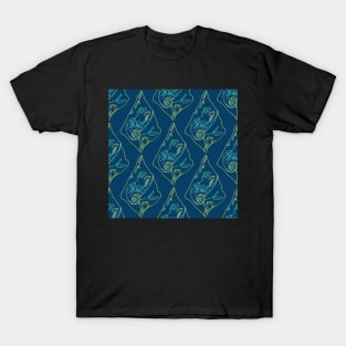 Blue Chameleon T-Shirt